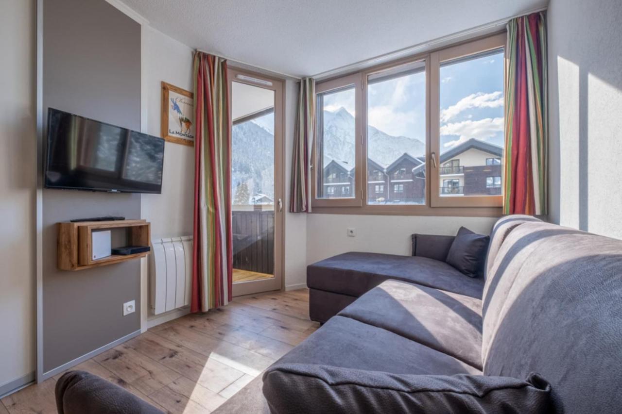 Pretty 27m With Beautiful Views Of The Mont Blanc Appartement